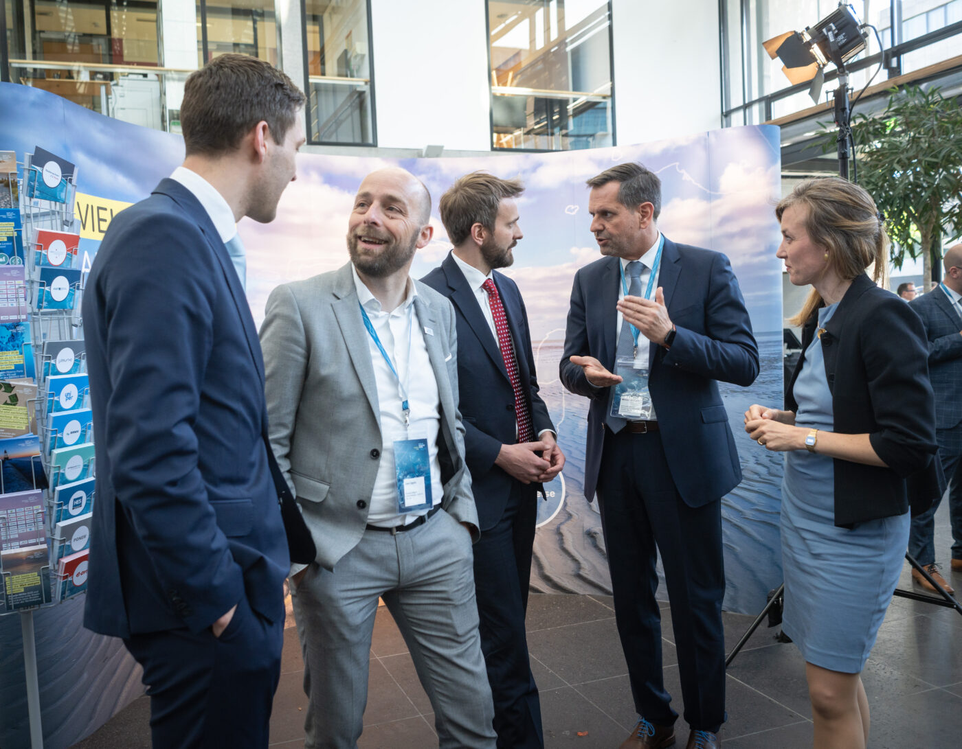 Berlin 09-05.2023      Foto:   © Yorck MaeckeVeranstaltung in der Landesvertretungen von Niedersachsen beim Bund in Berlin, des  ENERGY HUB Wilhelmshaven.