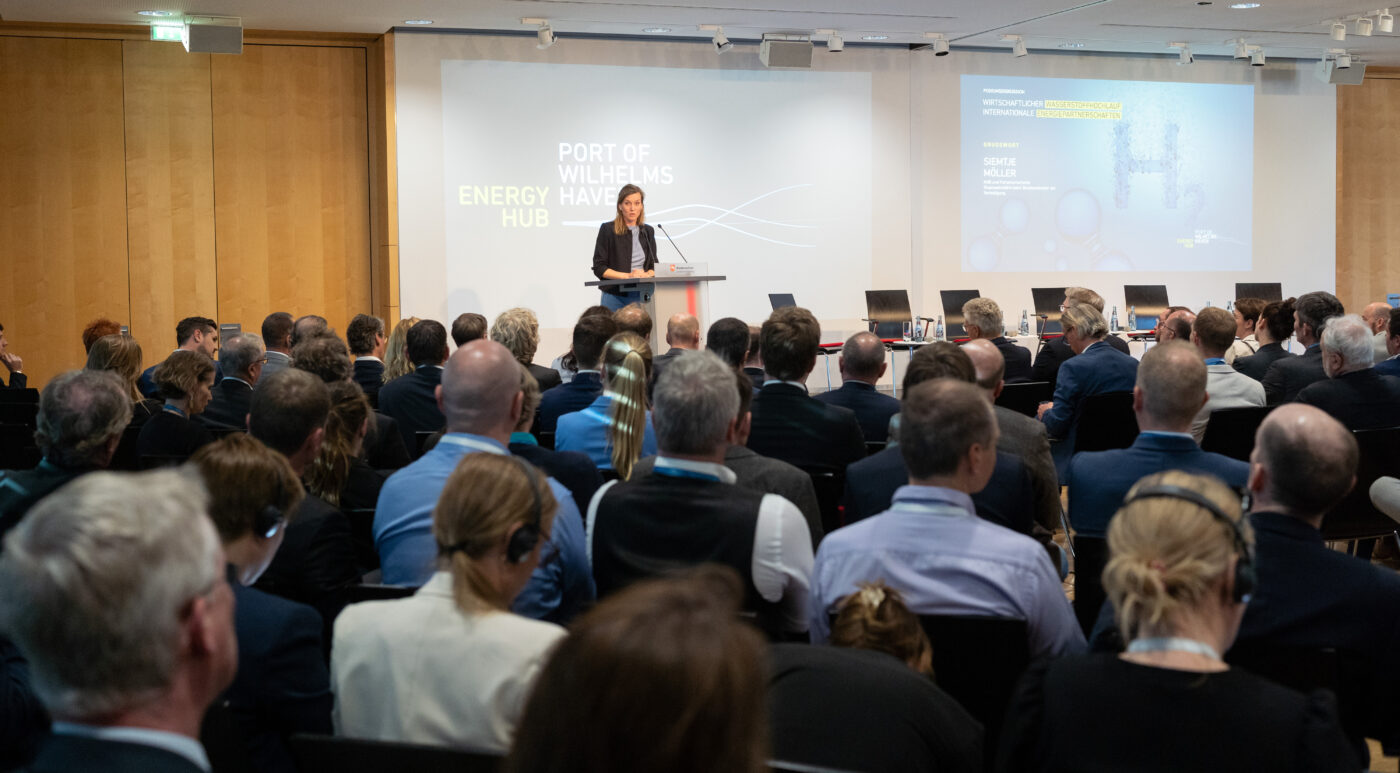 Berlin 09-05.2023      Foto:   © Yorck MaeckeVeranstaltung in der Landesvertretungen von Niedersachsen beim Bund in Berlin, des  ENERGY HUB Wilhelmshaven.